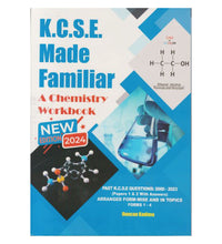 TBC KCSE Made Familiar: Chemistry Workbook 2024 (New Edition)