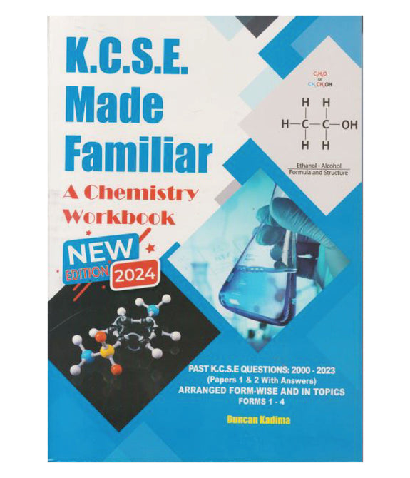 TBC KCSE Made Familiar: Chemistry Workbook 2024 (New Edition)