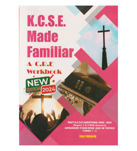 TBC KCSE Made Familiar: CRE Workbook 2024 (New Edition)