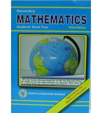 TBC Secondary Mathematics Students' book four 3rd Edition KLB