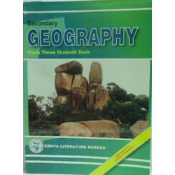 TBC  Secondary Geography Form three Students 'Book